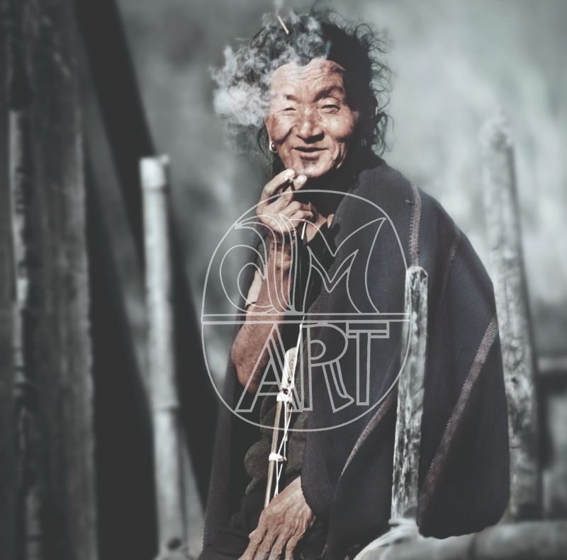 Apa Tani man Reru Village Arunachal Pradesh