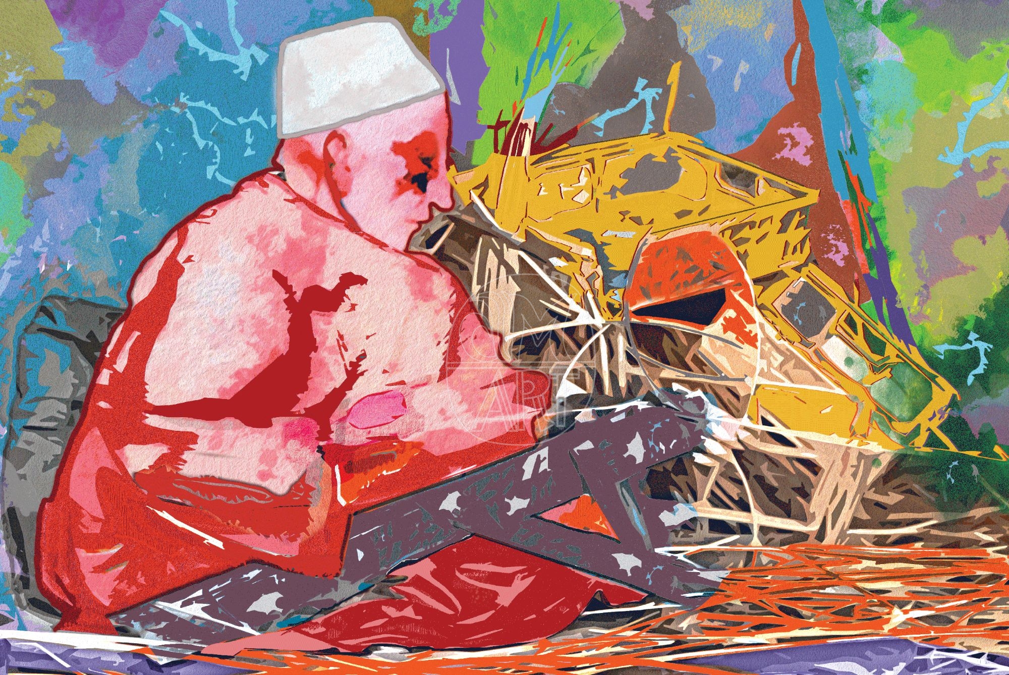 Abdul Rahim, Weaver, Srinagar, Kashmir