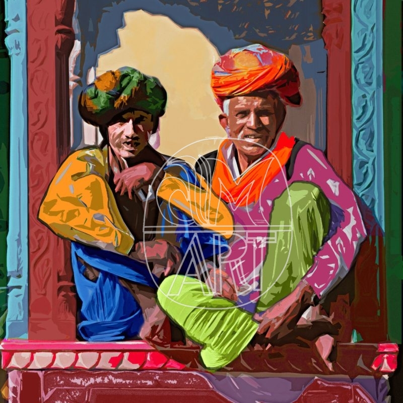 Phoolchand and Badri, Farmers, Udaipur, Rajasthan