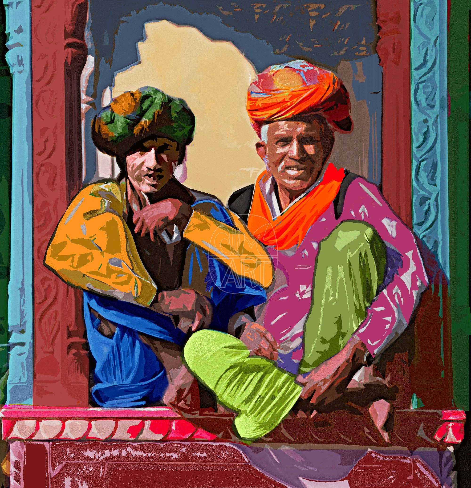 Phoolchand and Badri, Farmers, Udaipur, Rajasthan