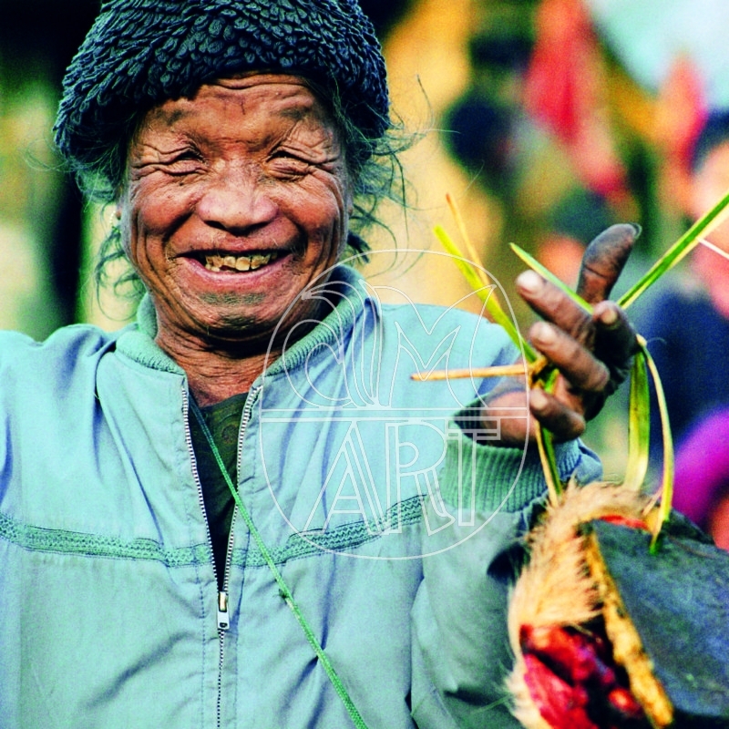 "Apa Tani Man Hija Village, Arunachal Pradesh, 2000 "