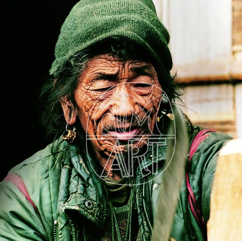 Apa Tani elder Reru Village Arunachal Pradesh, 2000