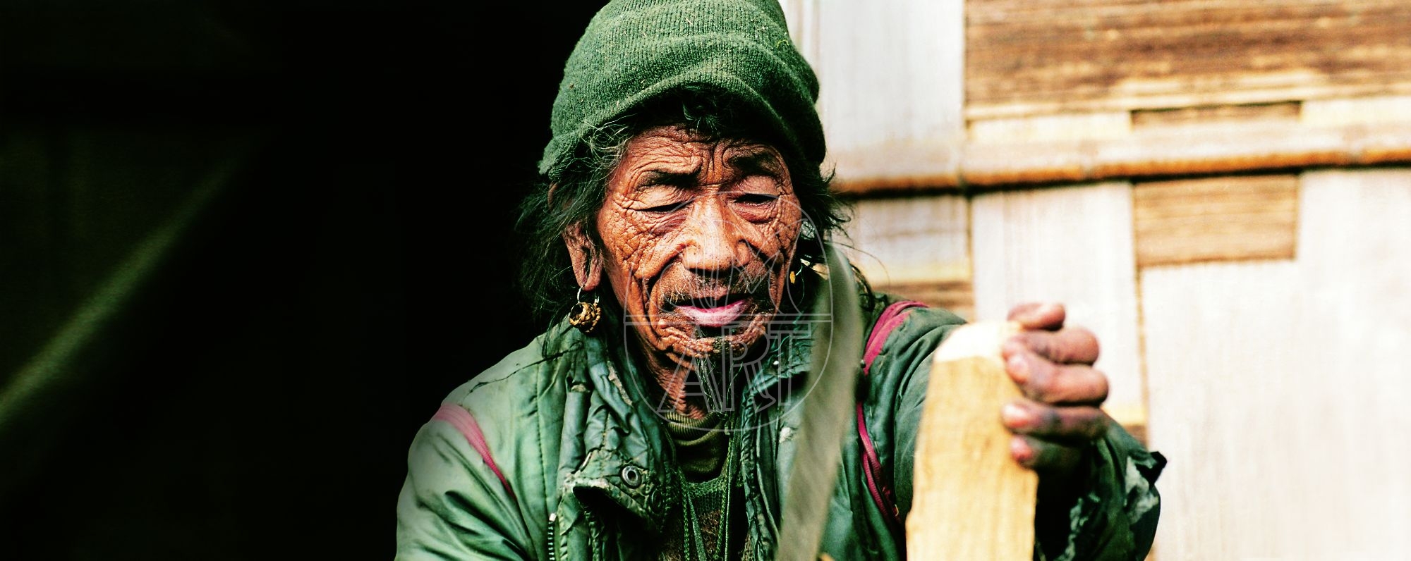 Apa Tani elder Reru Village Arunachal Pradesh, 2000